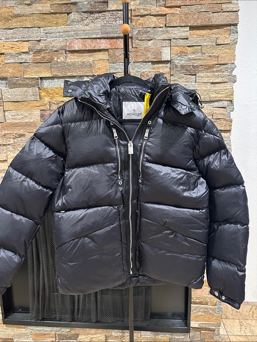 Black Puffer Jacket Size 3